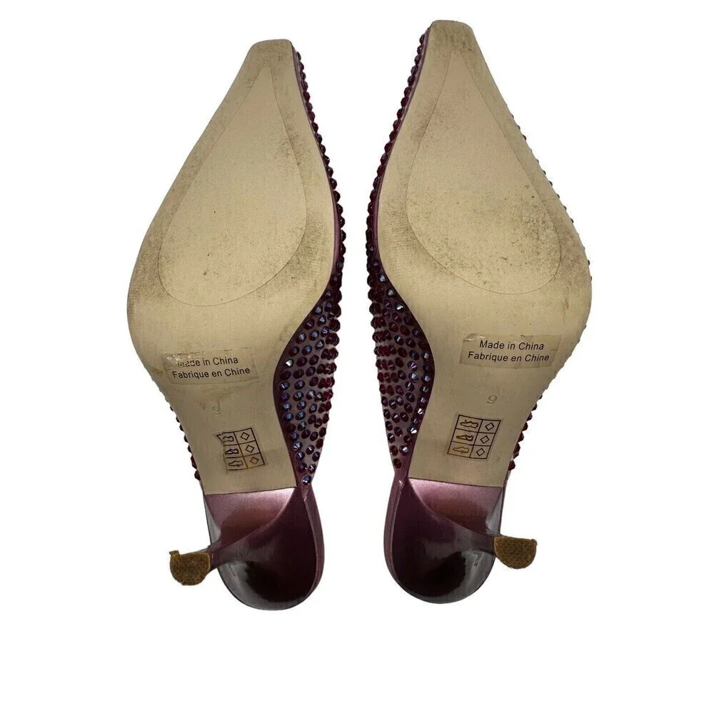 Jeffrey Campbell Romantiq Pumps in Pink Iridescent Clear 9   Womens
